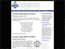 Tablet Screenshot of clevelandlodge.org